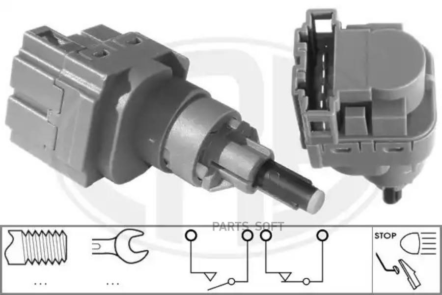 

330544_датчик Стоп-Сигнала! Audi, Seat, Skoda, Vw 1.0-3.2i/1.9-2.5tdi 90> Era арт. 330544