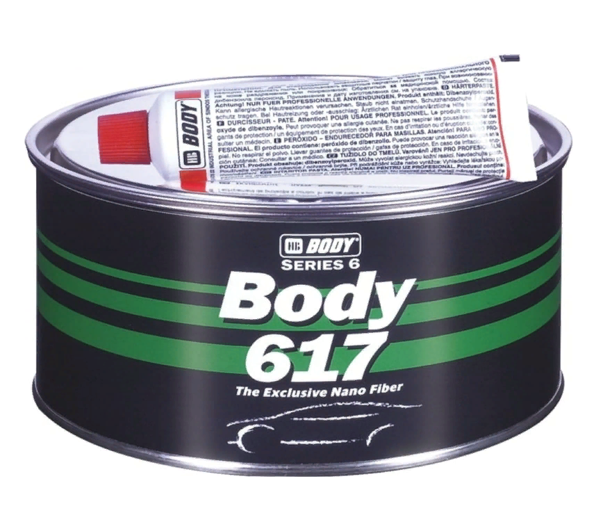 

Шпатлевка Body 617 Proline Nano Fiber Polyester Filler (0,5Кг), Зеленый