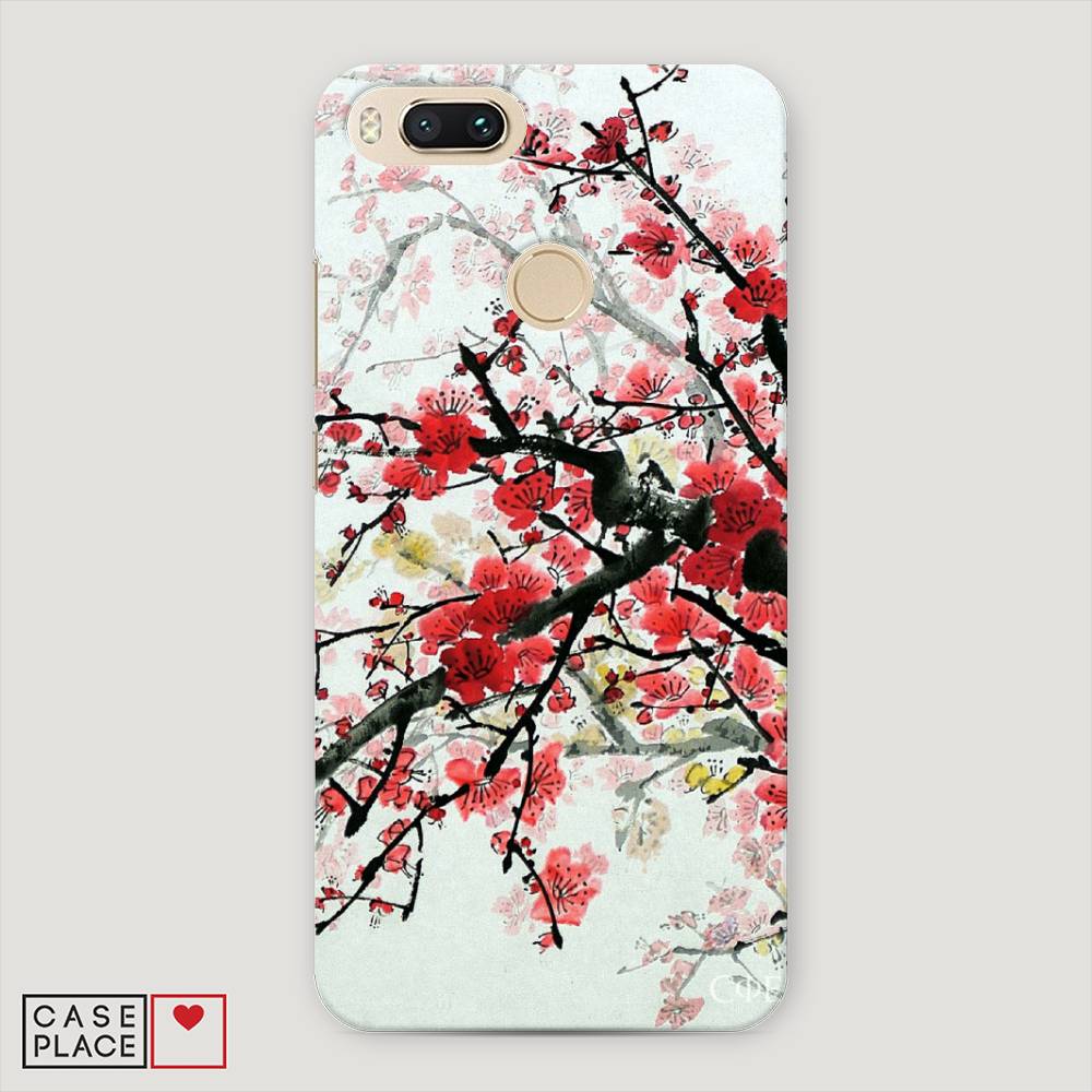 

Пластиковый чехол "Сакура" на Xiaomi Mi A1