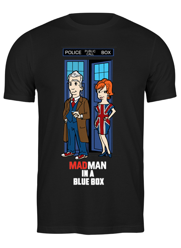 

Футболка мужская Printio Tardis (doctor who) черная S, Черный, Tardis (doctor who)