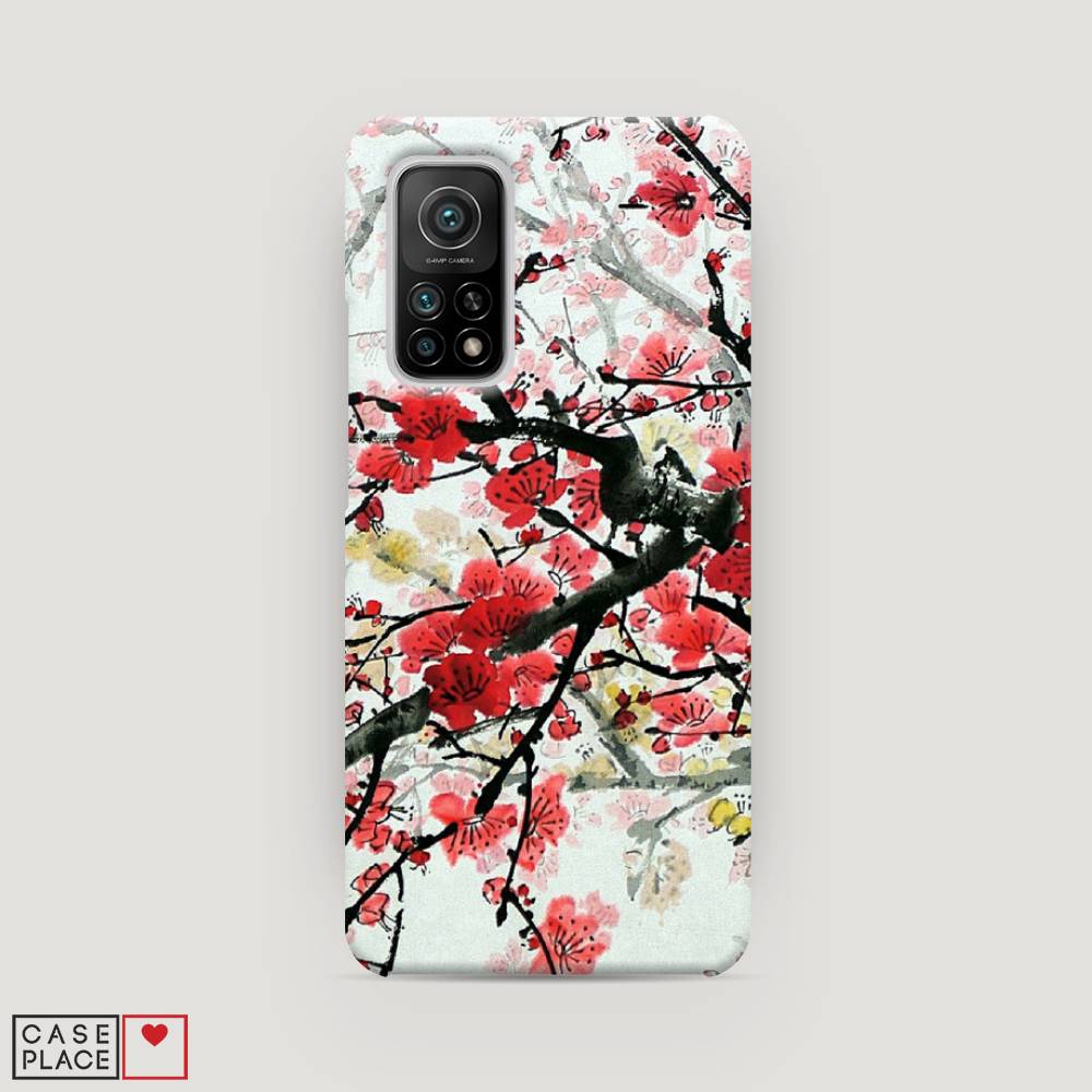 

Пластиковый чехол "Сакура" на Xiaomi Mi 10T, 39320-3
