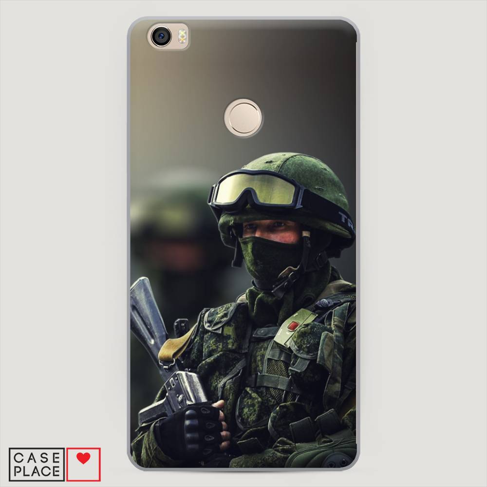 

Пластиковый чехол "Солдат" на Xiaomi Mi Max