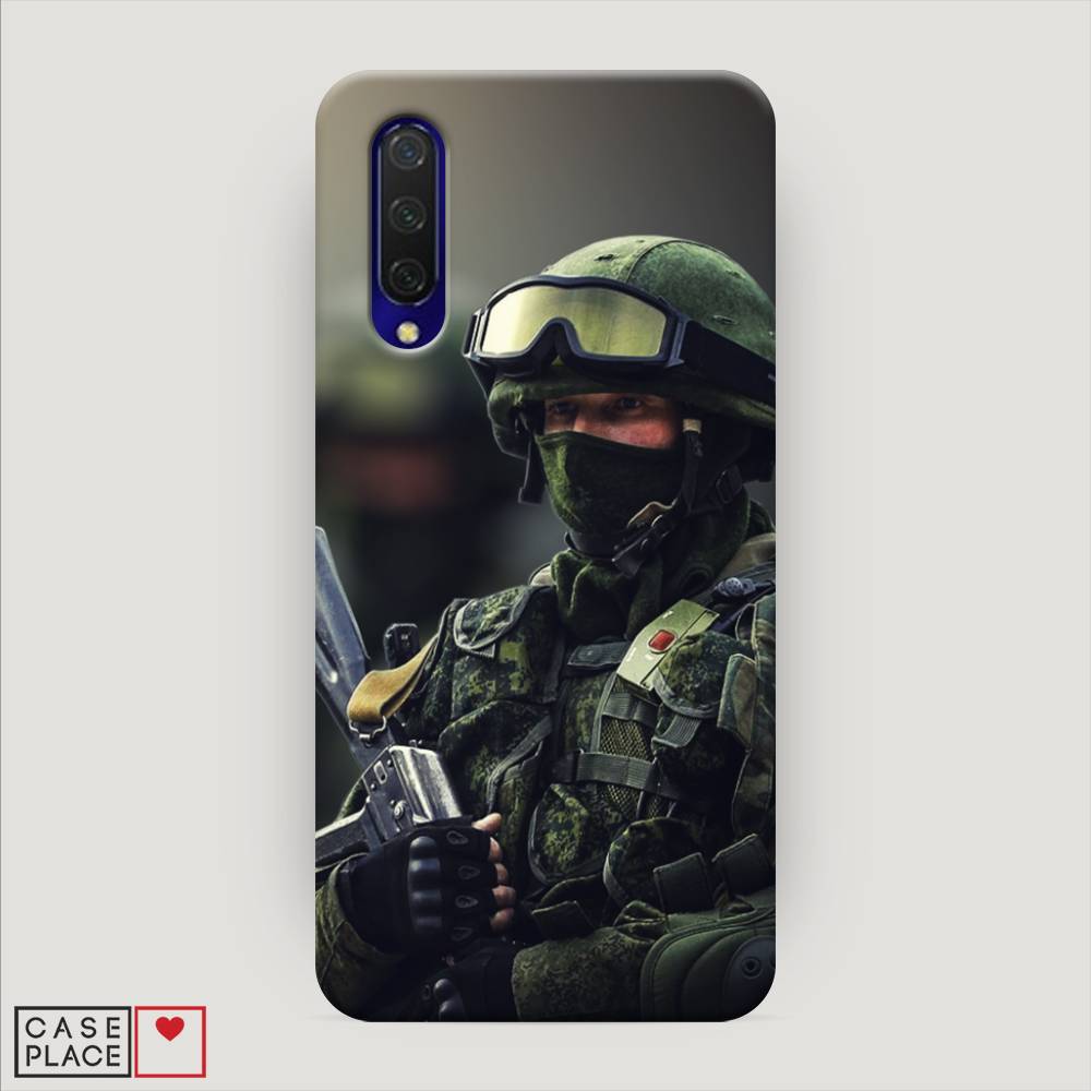 

Пластиковый чехол "Солдат" на Xiaomi Mi CC9, 36120-4