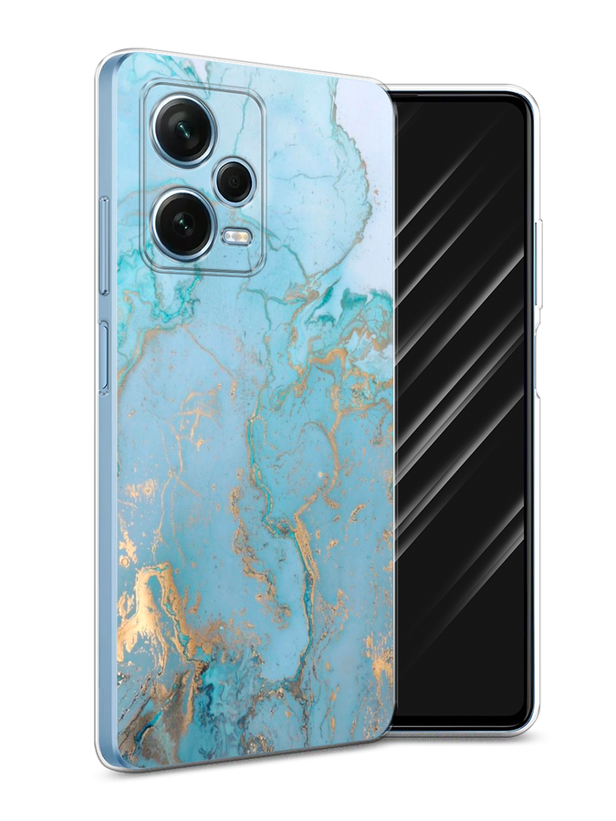 

Чехол Awog для Xiaomi Redmi Note 12 Pro Plus "Голубой мрамор рисунок", 317150-3