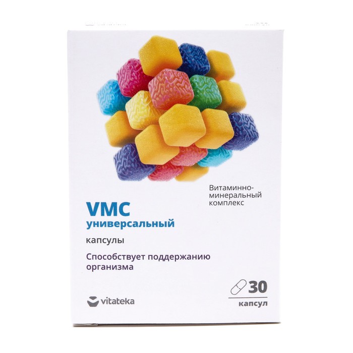 фото Витаминно-минеральный комплекс универсальный витатека vmc капсулы 30 шт.