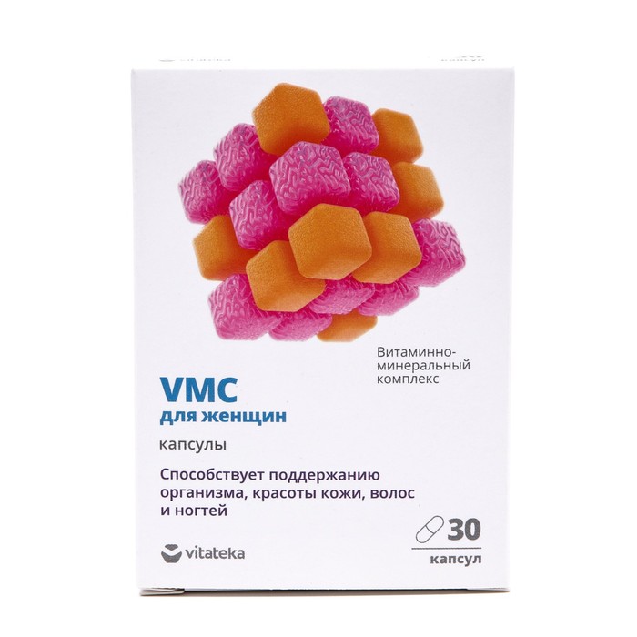 Купить Витаминно-минеральный комплекс для женщин Витатека VMC капсулы 30 шт.