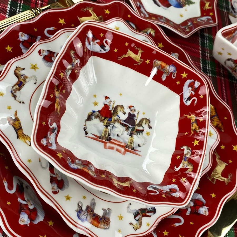 

Салатник Lenardi Новый год, фарфор, 15 см, Ленарди-Салатники1-56