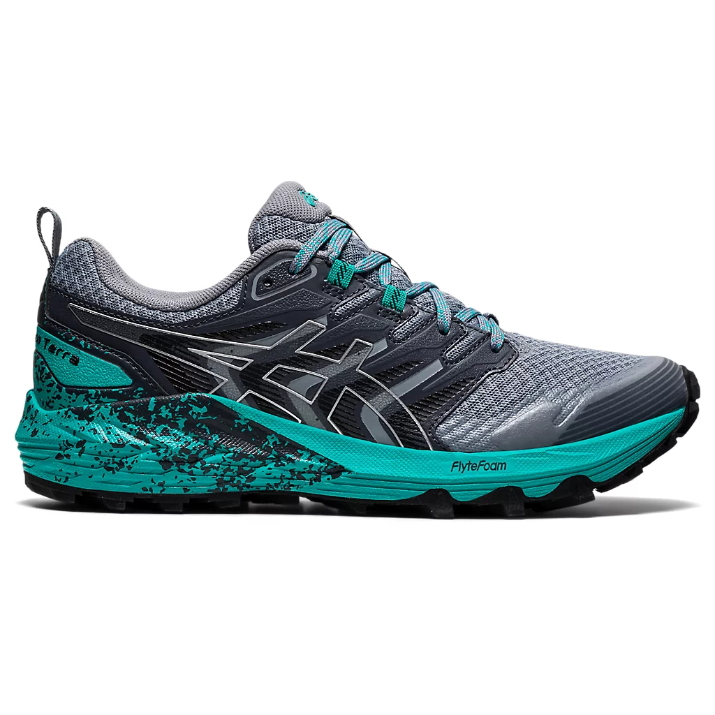 фото Кроссовки женские asics gel-trabuco terra серые 9 us