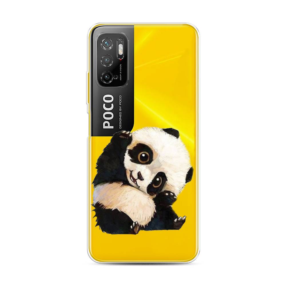 

Чехол Awog "Большеглазая панда" для Xiaomi Poco M3 Pro