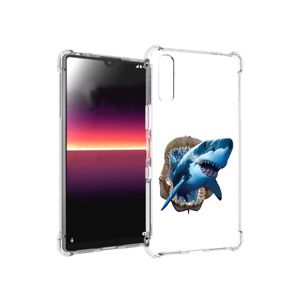 

Чехол MyPads Tocco для Sony Xperia L4 челюсти (PT227010.235.675), Прозрачный, Tocco