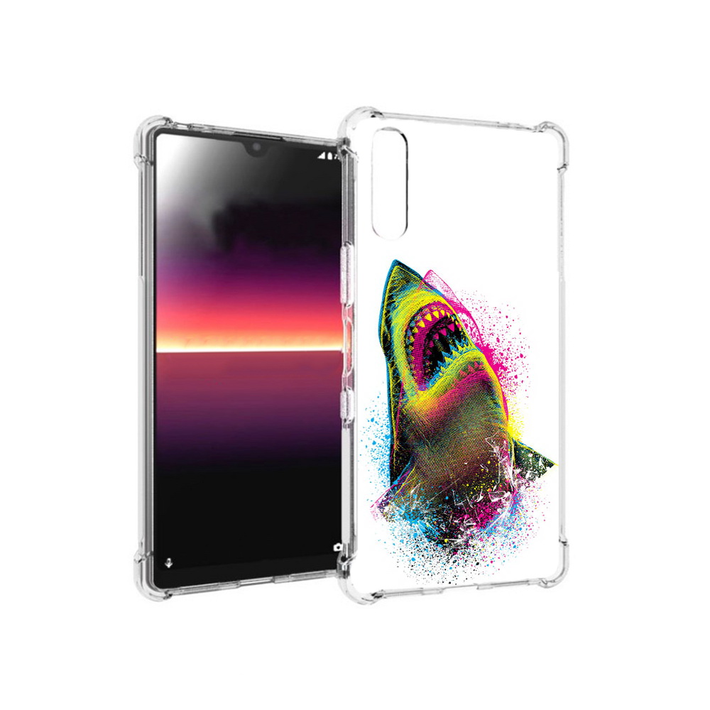 

Чехол MyPads Tocco для Sony Xperia L4 челюсти-2 (PT227010.235.674), Прозрачный, Tocco