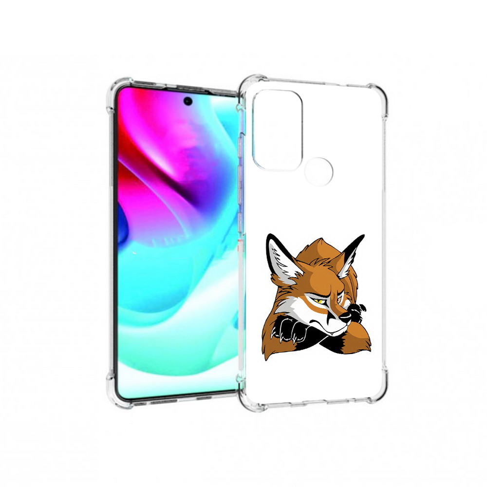 

Чехол MyPads Tocco для Motorola Moto G60S фокс (PT227079.361.660), Прозрачный, Tocco