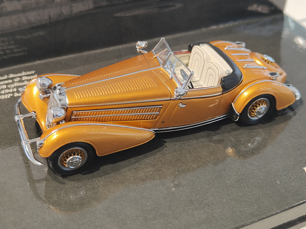 Horch 855 special roadster 1938 медный (бокс может иметь потертости или трещины)