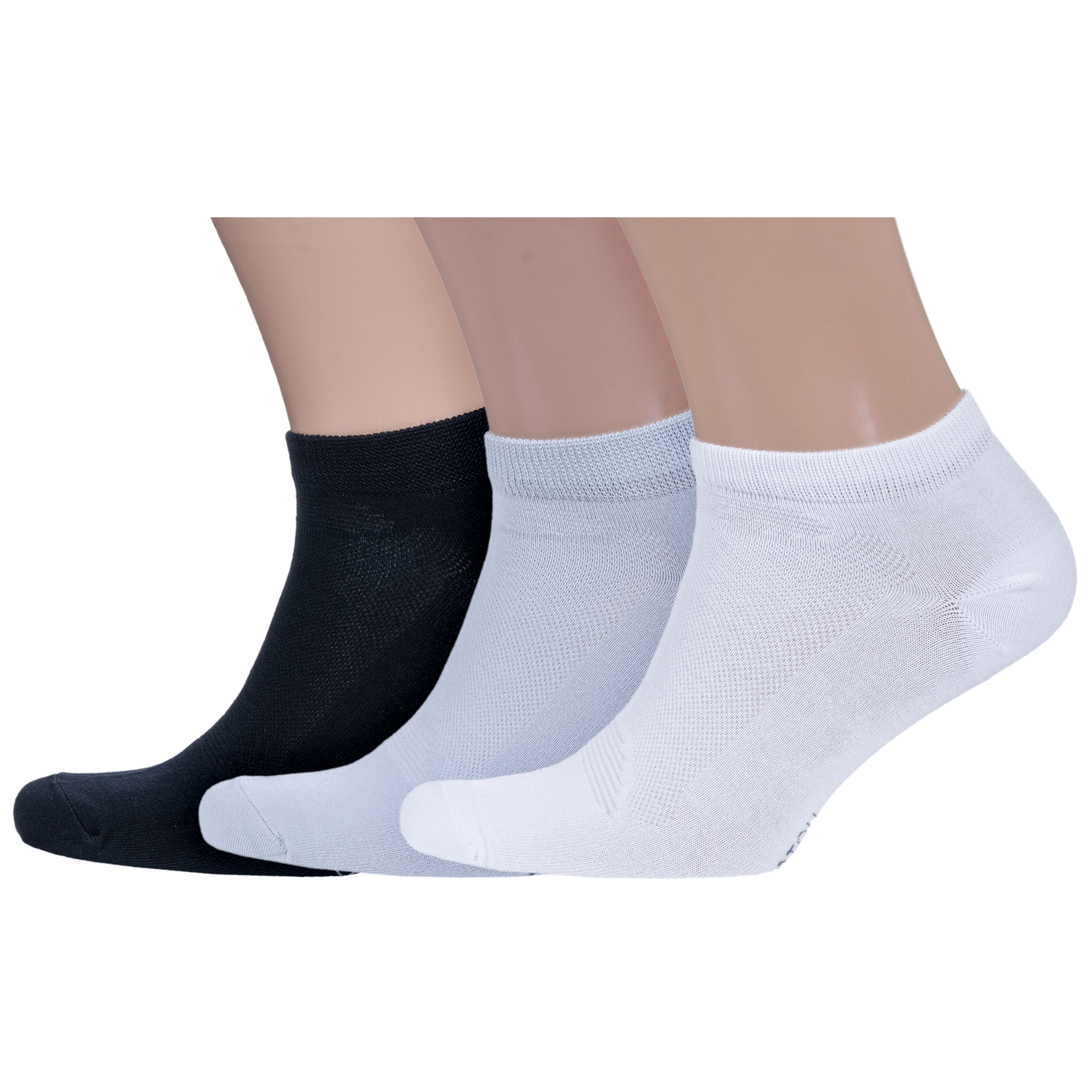 

Комплект носков унисекс Grinston socks 3-15D33 разноцветных 23-25, 3-15D33
