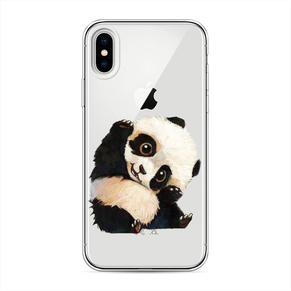 

Чехол Awog "Большеглазая панда" для Apple iPhone X (10)