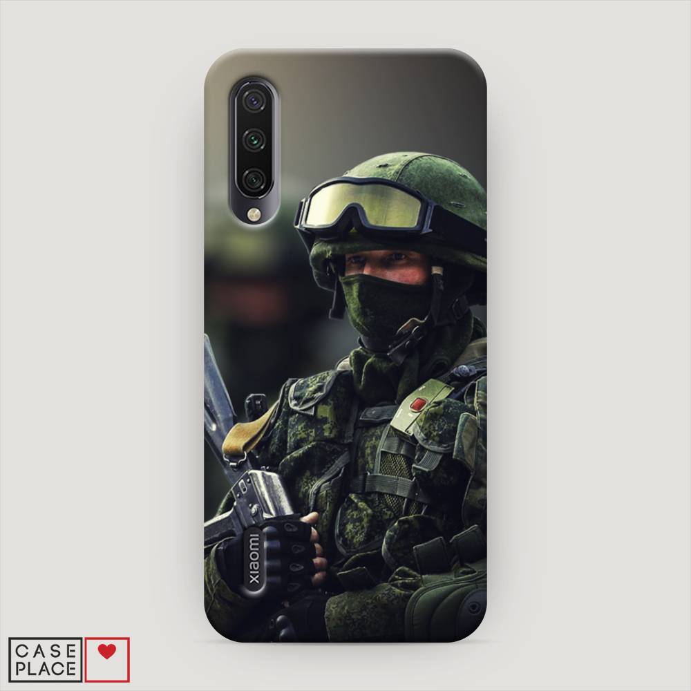 

Пластиковый чехол "Солдат" на Xiaomi Mi A3, 36020-4