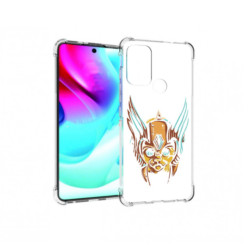 

Чехол MyPads Tocco для Motorola Moto G60S тор абстракция (PT227079.361.644), Прозрачный, Tocco