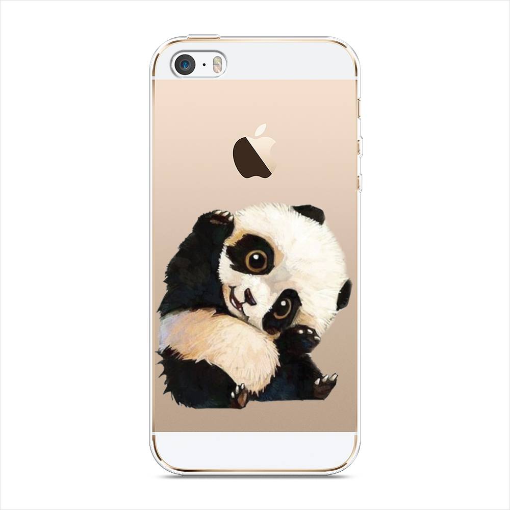 

Чехол Awog "Большеглазая панда" для Apple iPhone 5/5S/SE