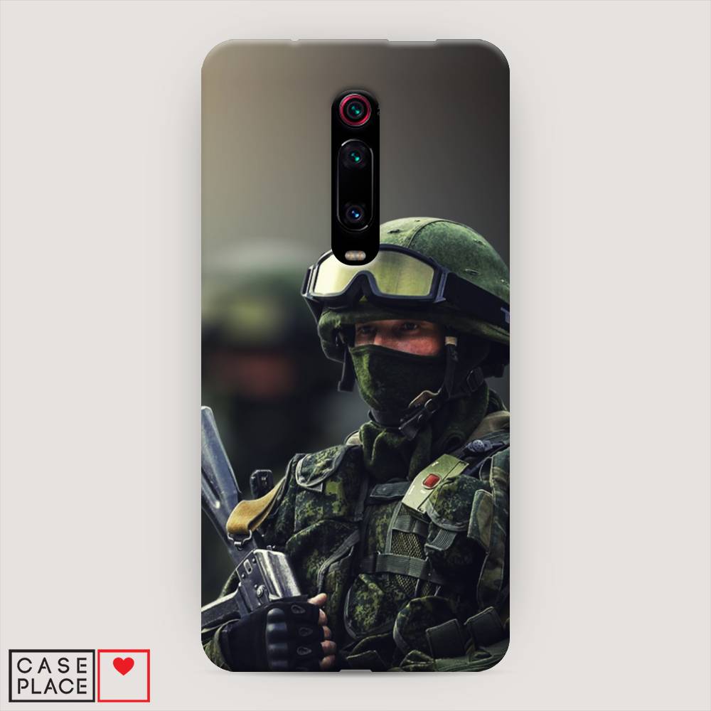 

Пластиковый чехол "Солдат" на Xiaomi Mi 9T Pro, 35820-4