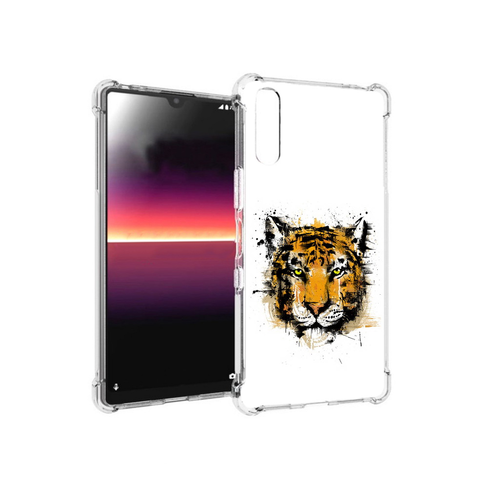 

Чехол MyPads Tocco для Sony Xperia L4 тигруля (PT227010.235.643), Прозрачный, Tocco