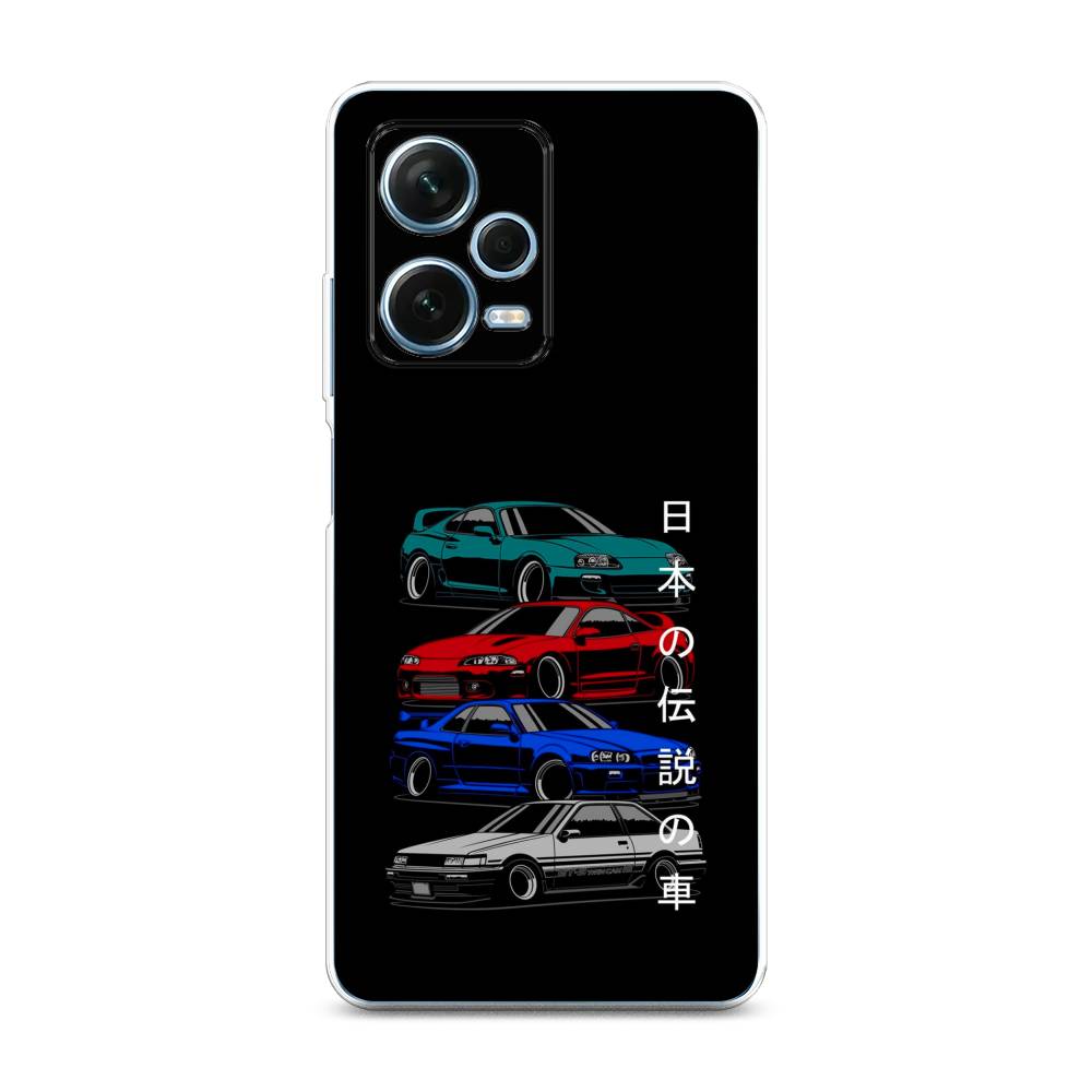 фото Чехол awog для xiaomi redmi note 12 pro plus "jdm legend cars"