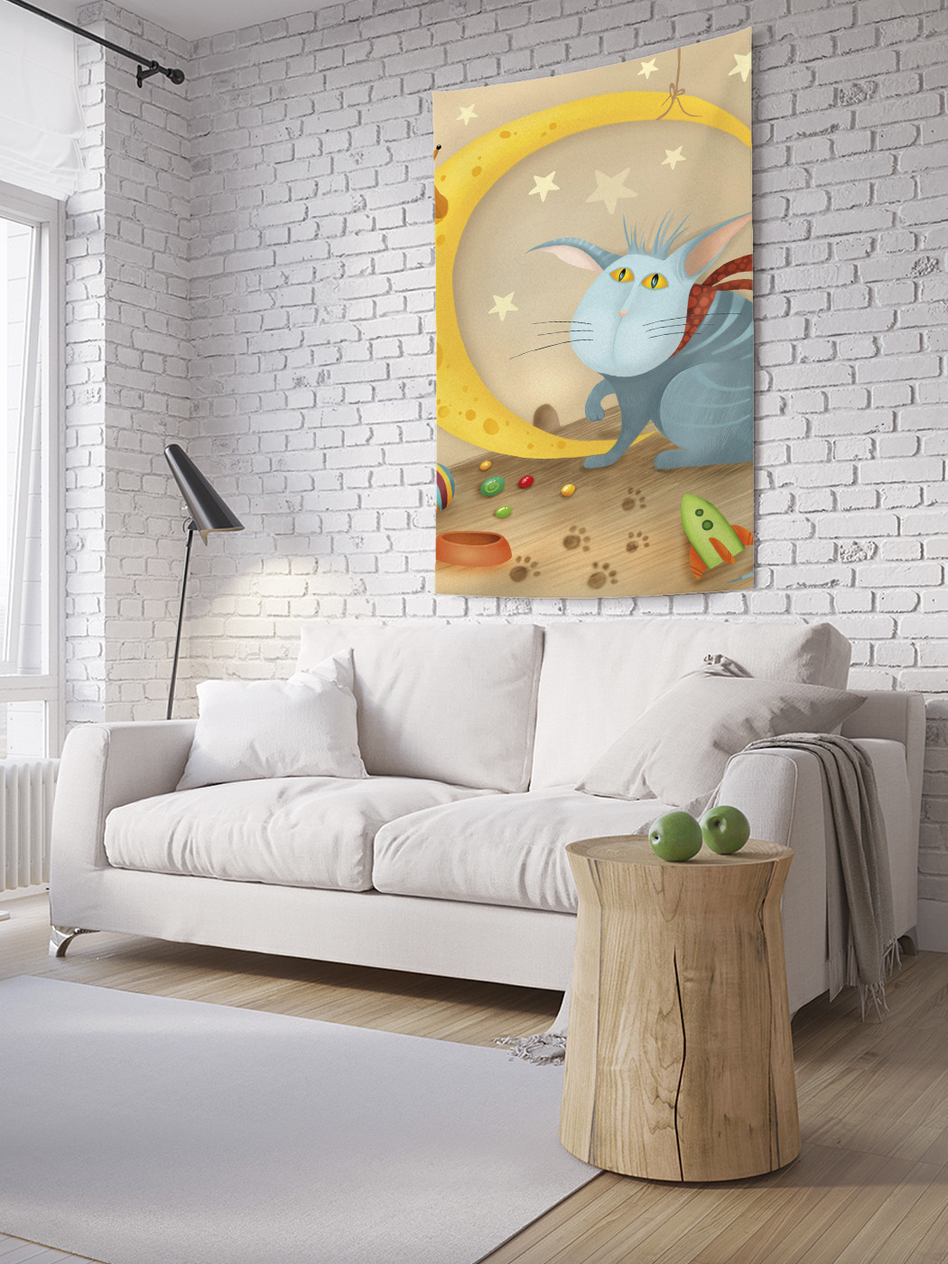 

Вертикальное фотопанно на стену JoyArty Сказочный сон 150x200 см, Сказочный сон