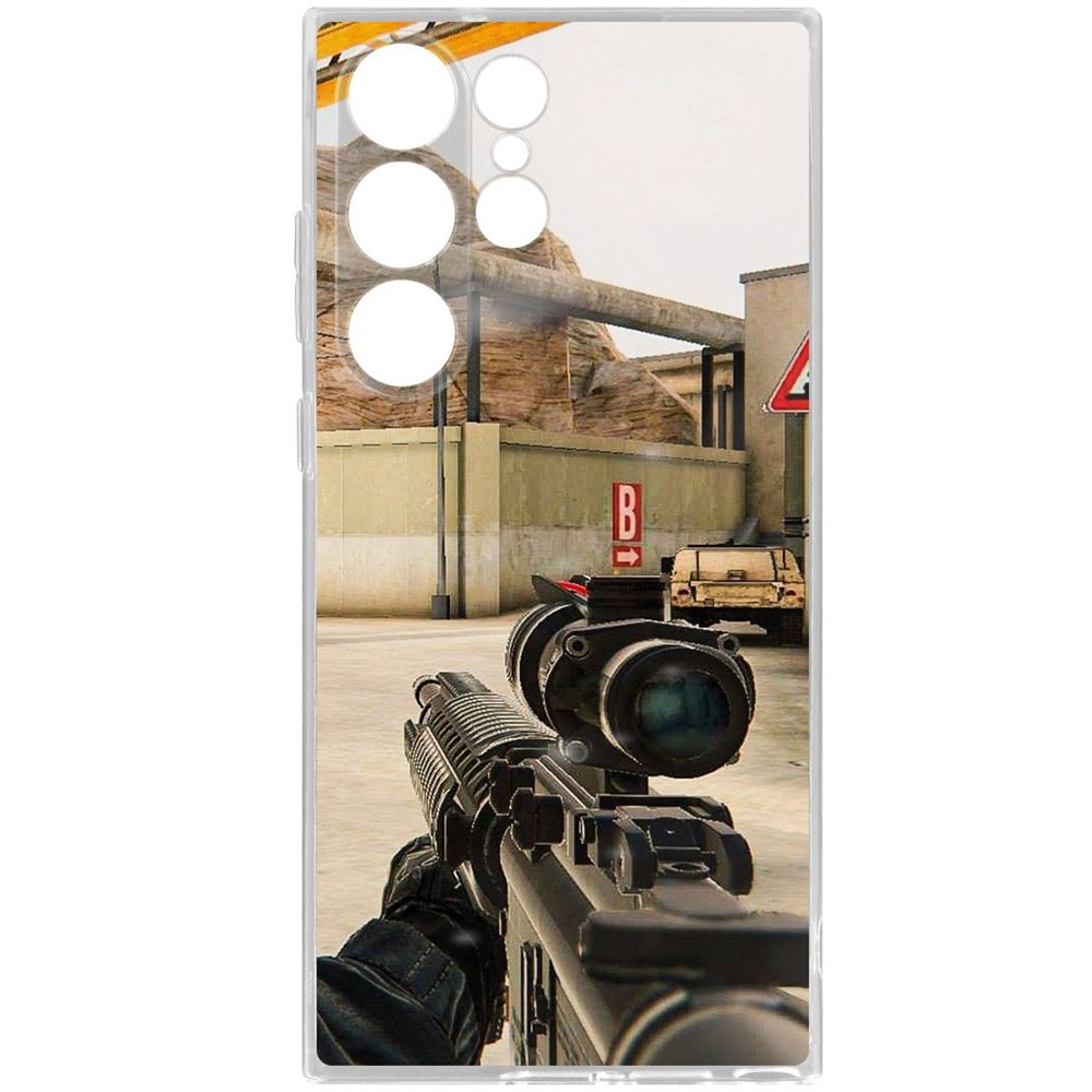 Чехол-накладка Case Cтандофф 2 (Standoff 2) - Оптика для Samsung Galaxy S23 Ultra