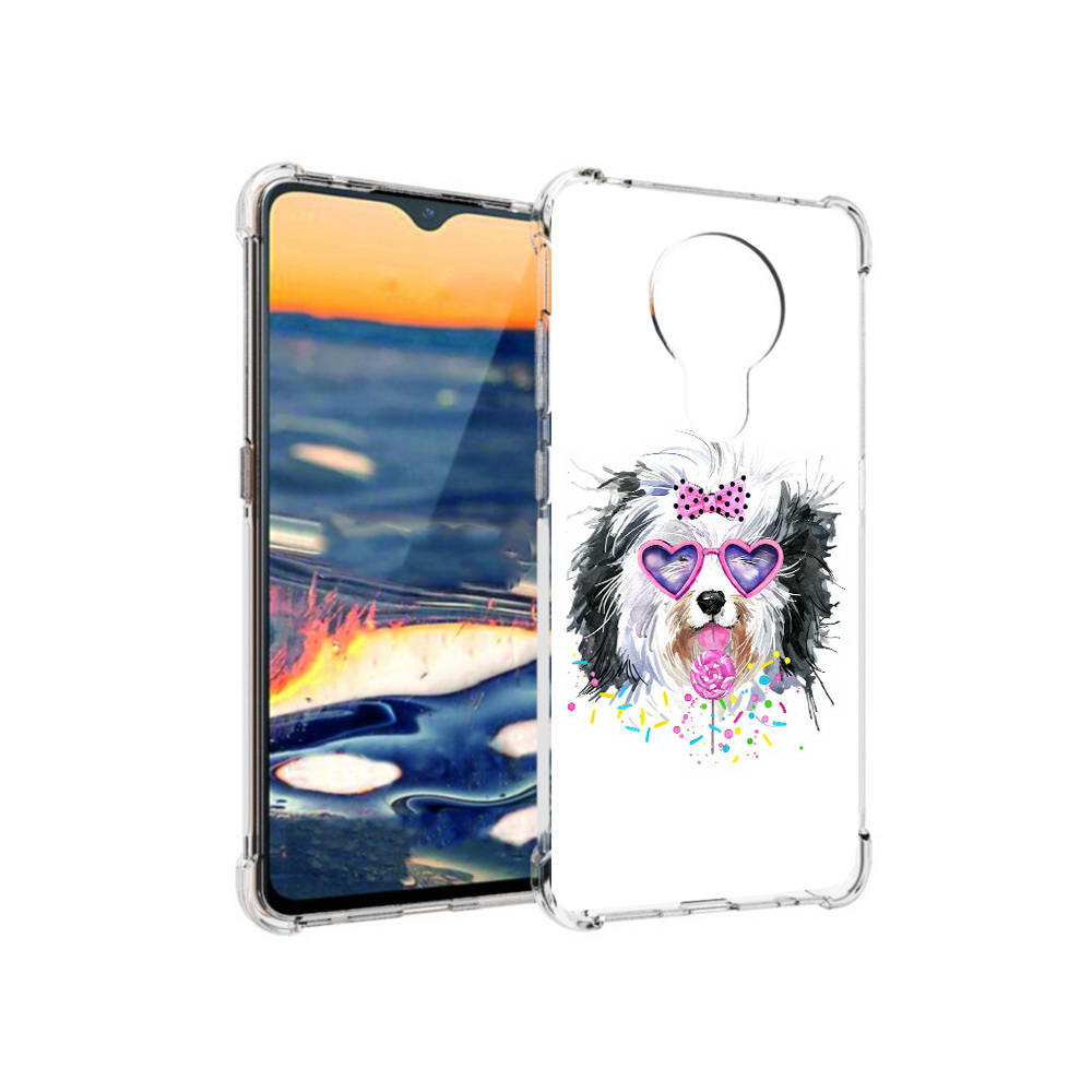 

Чехол MyPads Tocco для Nokia 5.3 пушистик (PT227052.106.559), Прозрачный, Tocco