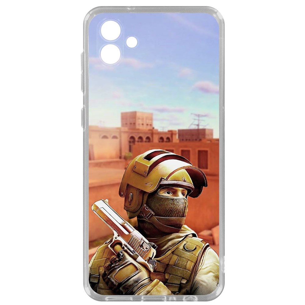 

Чехол-накладка Case Cтандофф 2 (Standoff 2) - Спец для Samsung Galaxy A04 (A045), Прозрачный