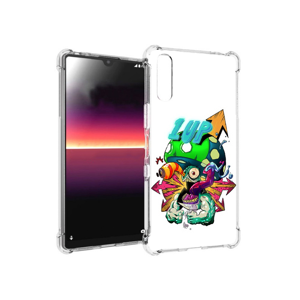 

Чехол MyPads Tocco для Sony Xperia L4 сильный гриб абстракция (PT227010.235.599), Прозрачный, Tocco