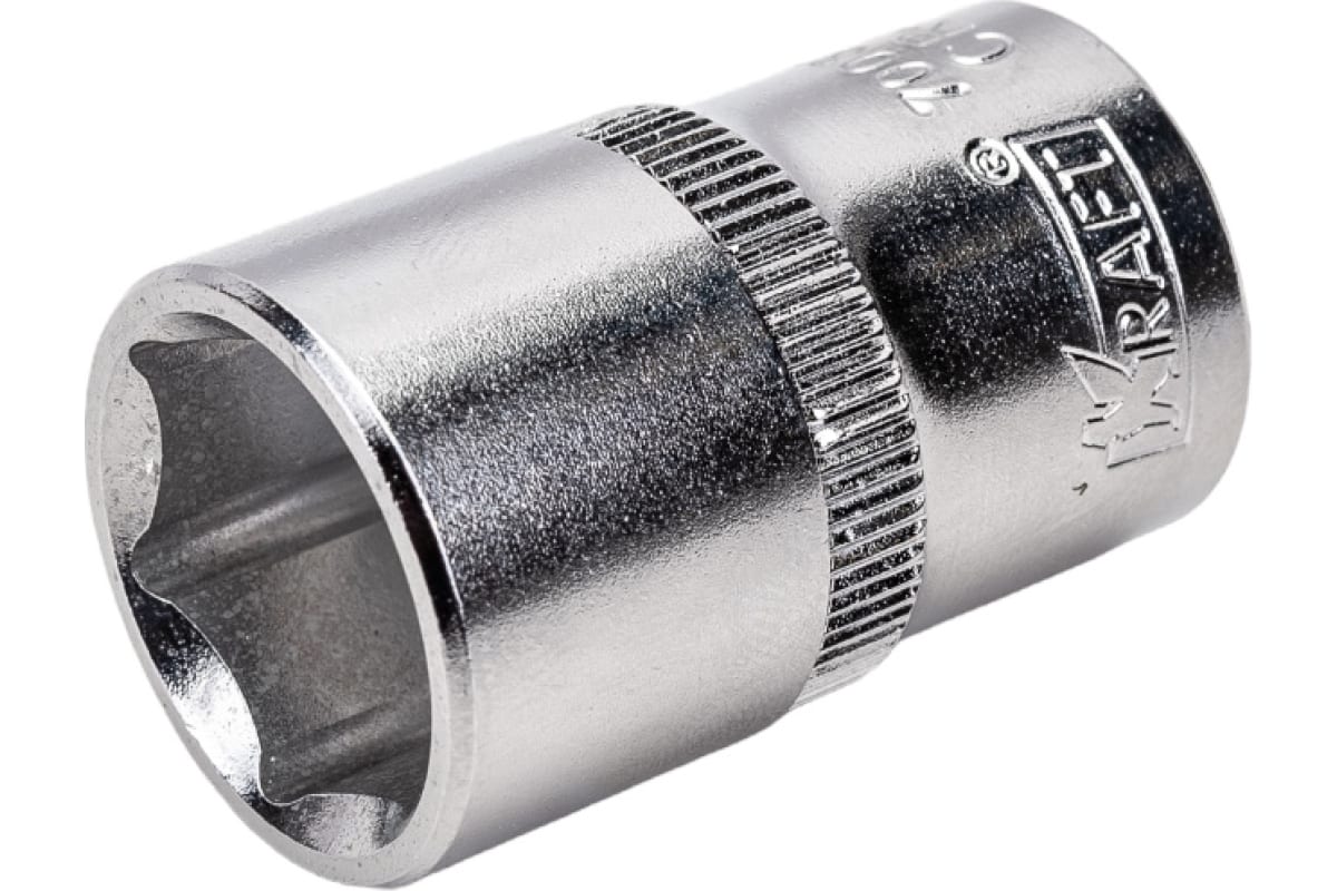 

Головка торцевая 17 1/2 короткая 6-гранная kraft 700331