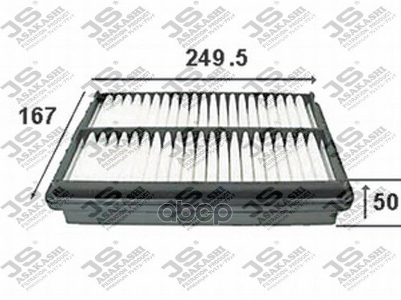 

Фильтр Воздушный Js Asakashi A865j Ho Odyssey F23a Ra6/7 99-03 JS Asakashi арт. A865J