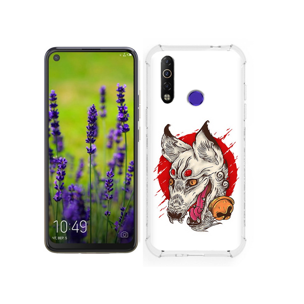 

Чехол MyPads Tocco для Tecno Camon 12 страшная собака, Tocco