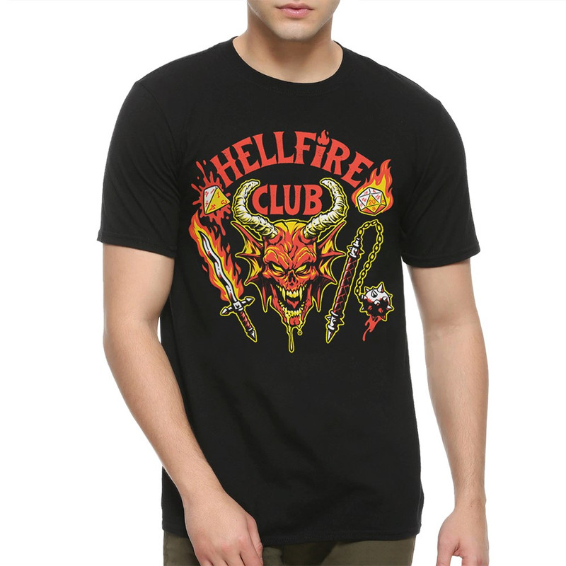 

Футболка мужская Dream Shirts Stranger Things Очень странные дела Hellfire Club черная 3XL, Черный, Stranger Things Очень странные дела Hellfire Club