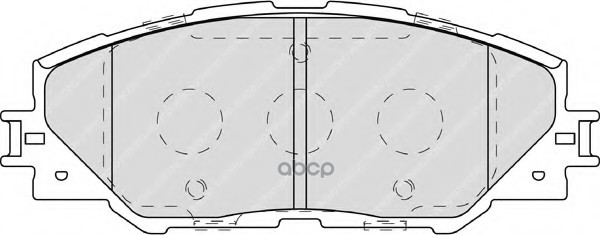 

Колодки Тормозные Передние TOYOTA арт. 0446542180
