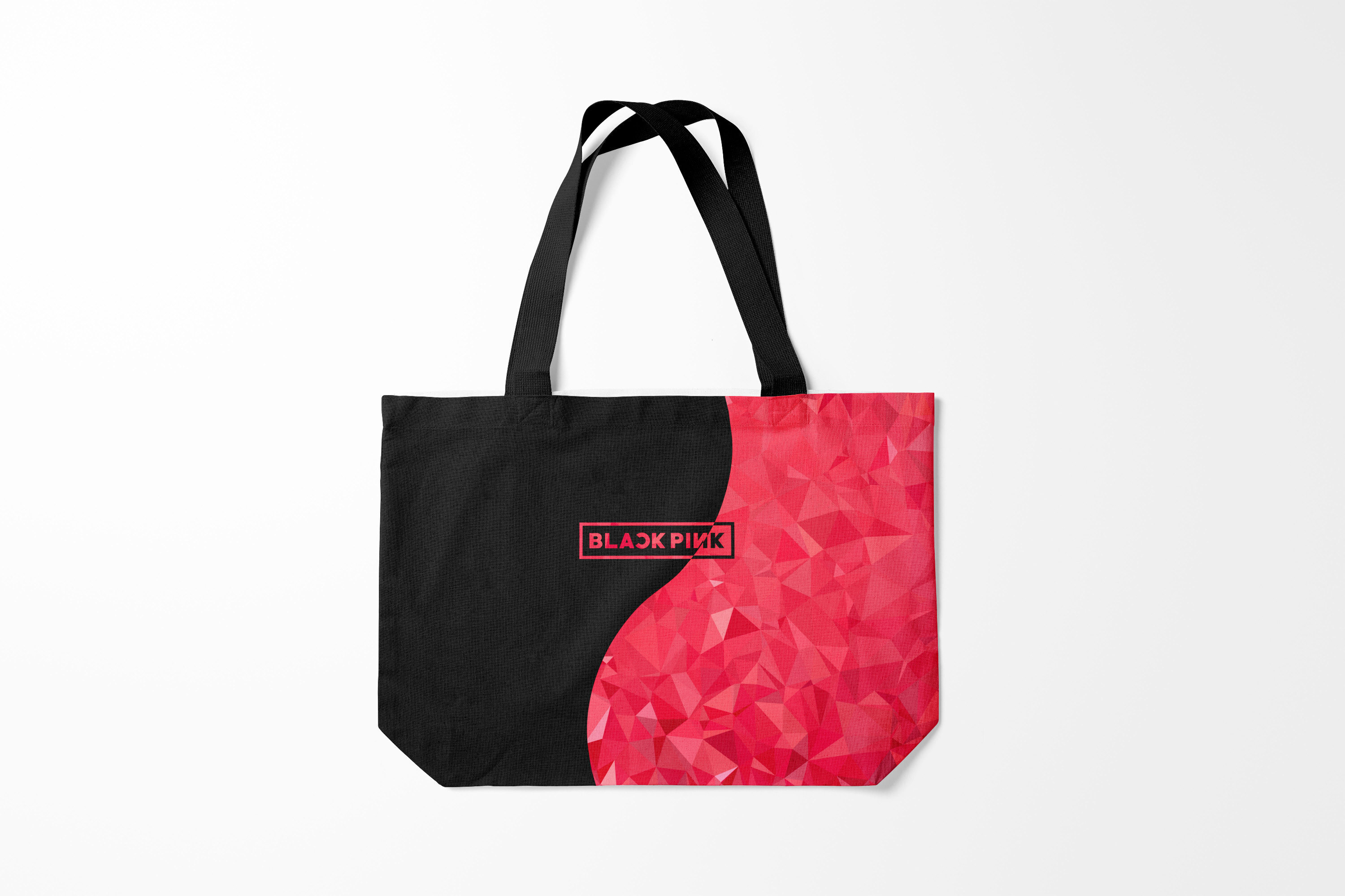 

Сумка шoппер унисекс Burnettie BLACKPINK, розовый; черный, BLACKPINK
