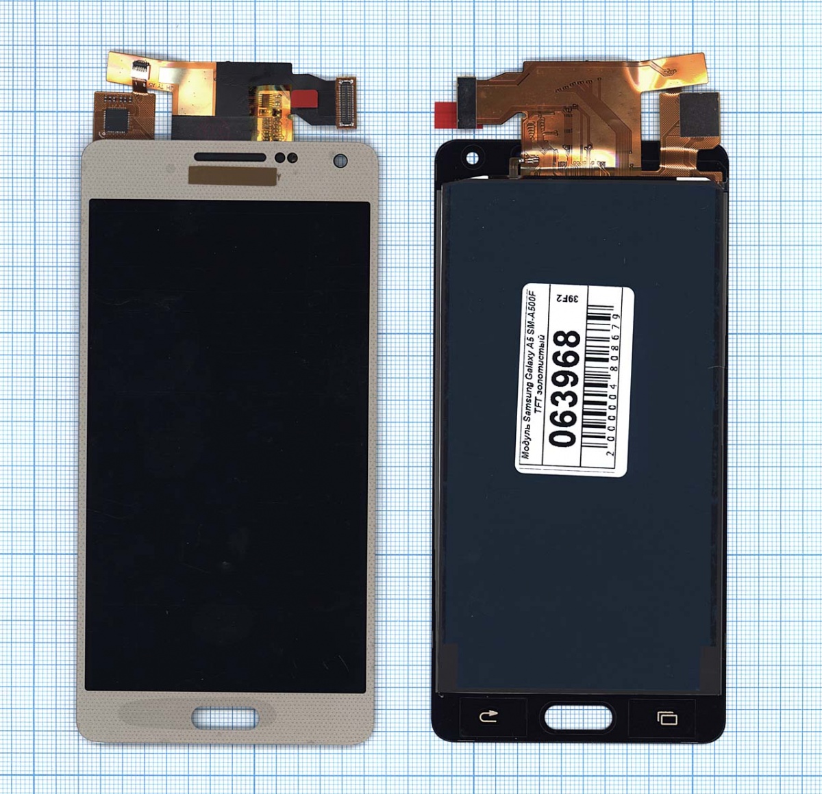 

Дисплей с тачскрином для Samsung Galaxy A5 SM-A500F TFT золотистый, Золотой, для Samsung Galaxy A5 SM-A500F TFT