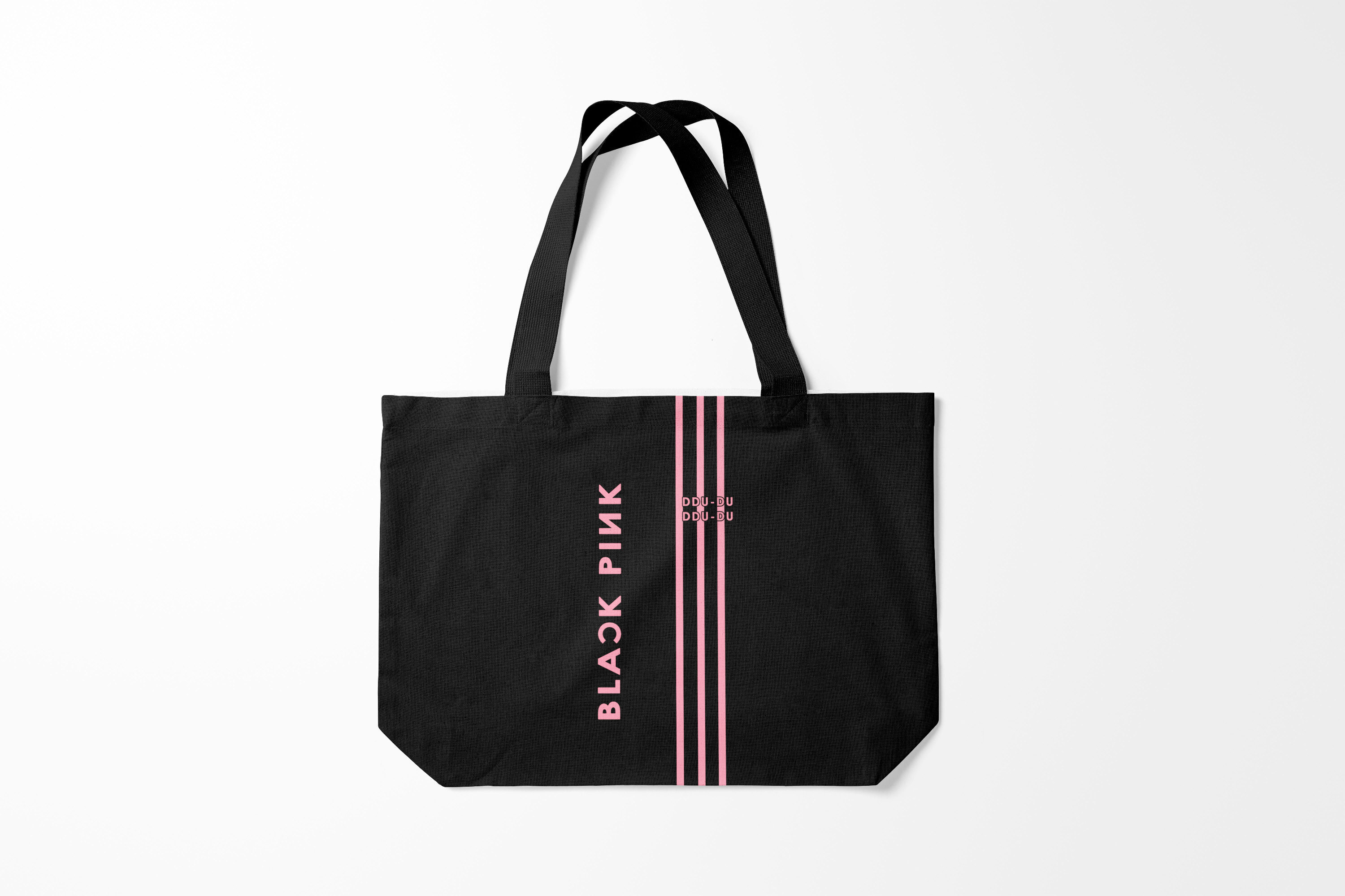 

Сумка шoппер унисекс Burnettie BLACKPINK, розовый; черный, BLACKPINK