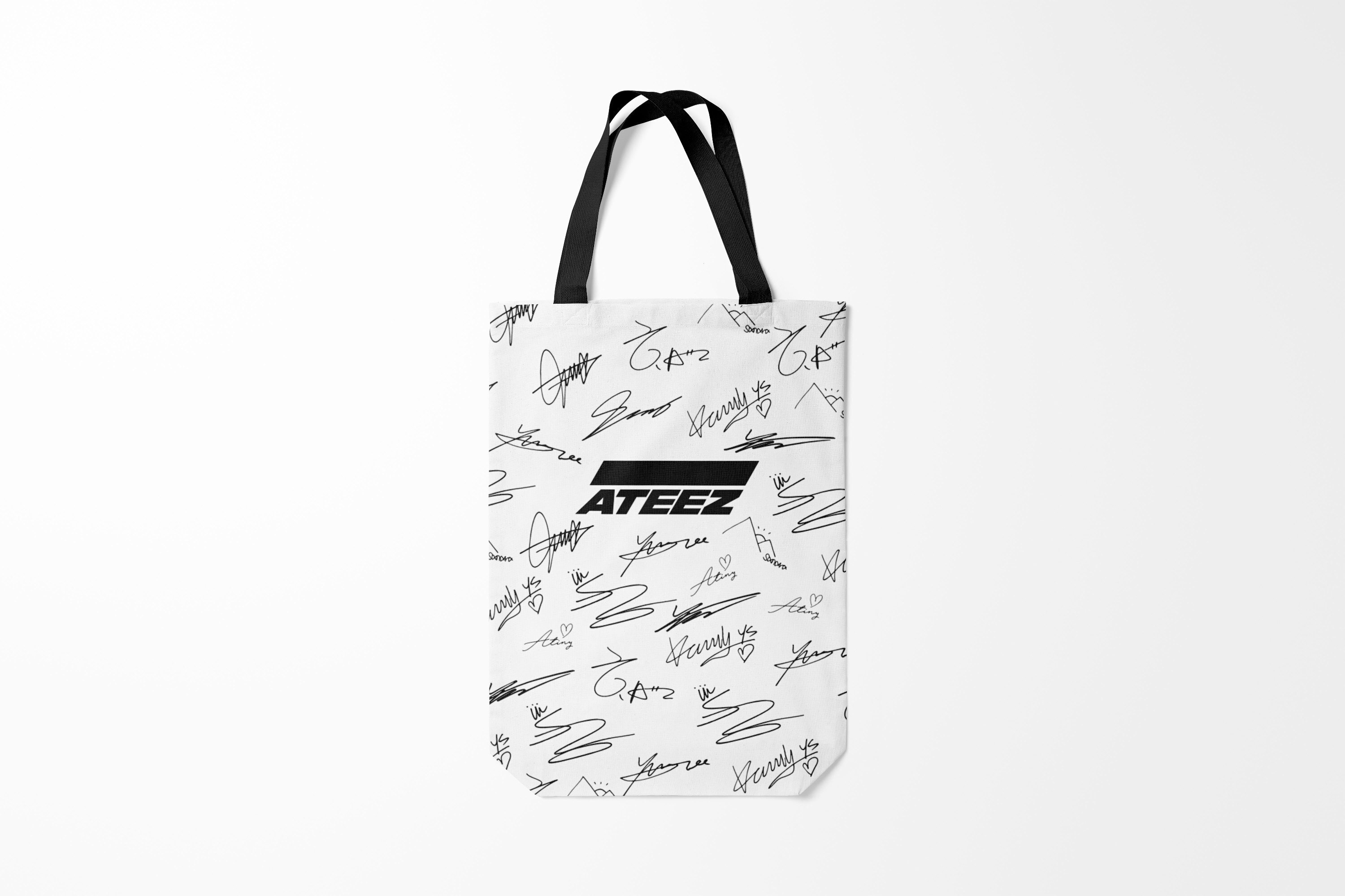 

Сумка шoппер унисекс Burnettie Ateez, бирюзовый, Ateez