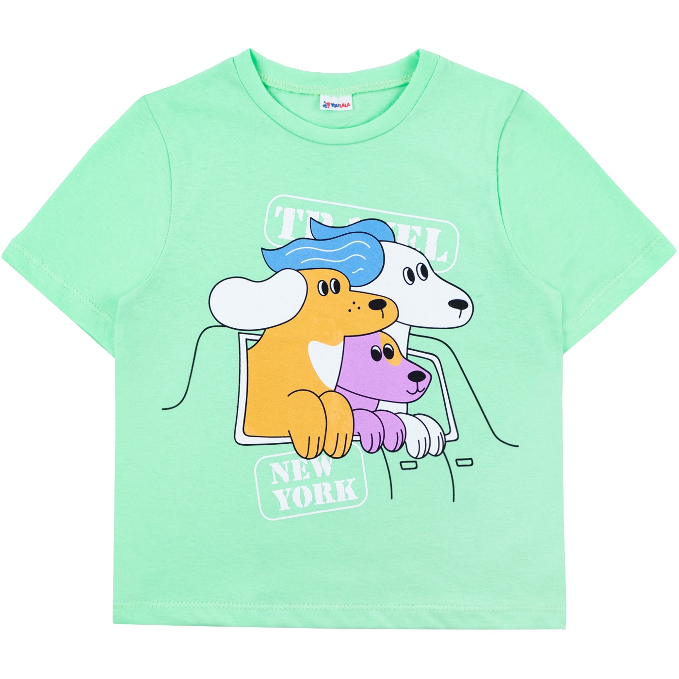 

Футболка детская Юлла 1360100303 цв. зеленый р. 110, 1360100303