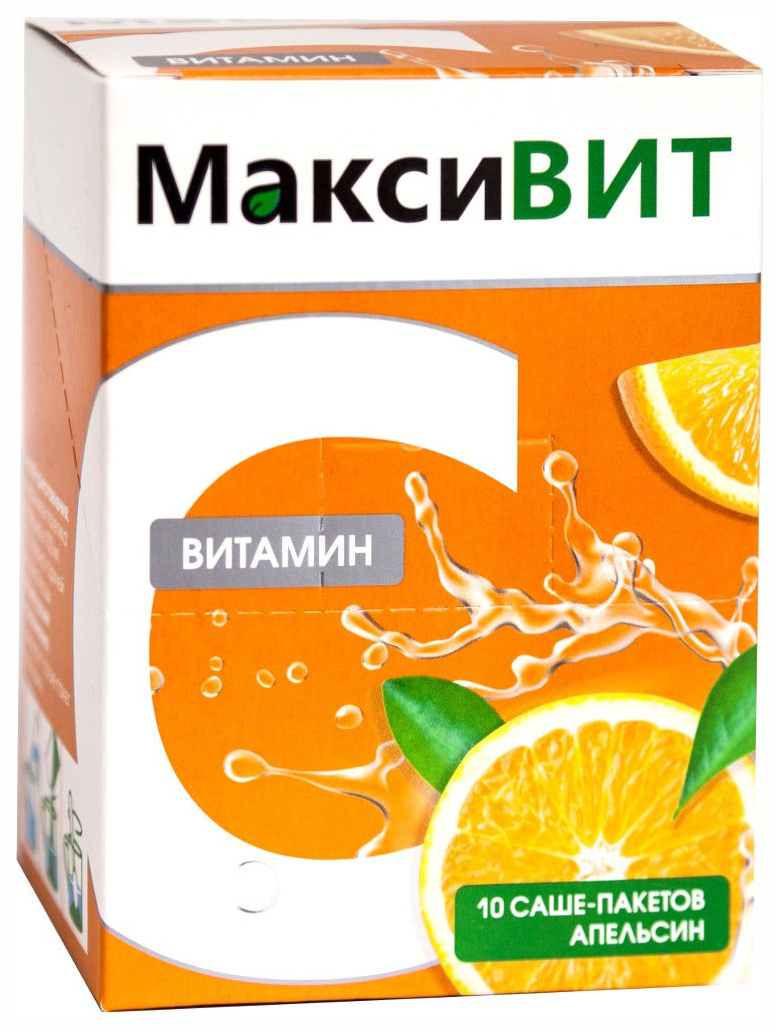 Купить Витамин С Aveo Максивит апельсин саше 16 г 10 шт.