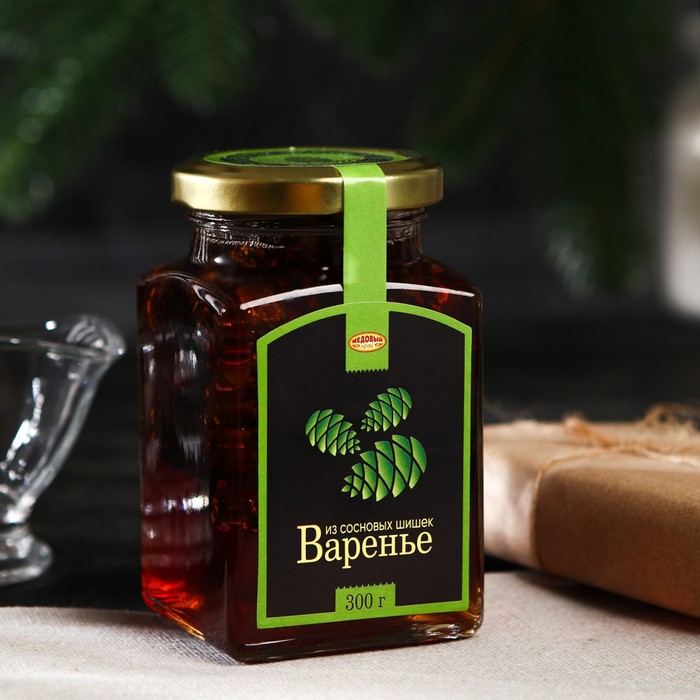 

Варенье Медовый край из сосновых шишек 300 г