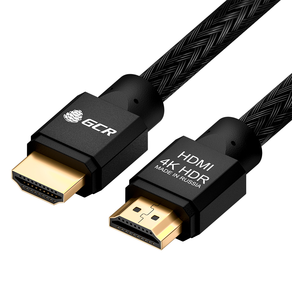 Кабель GCR HDMI - HDMI, 2м черный (GCR-52189)