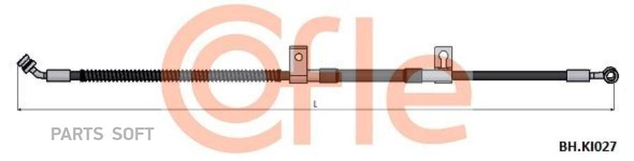 

Шланг тормозной передн прав KIA Sorento 06-