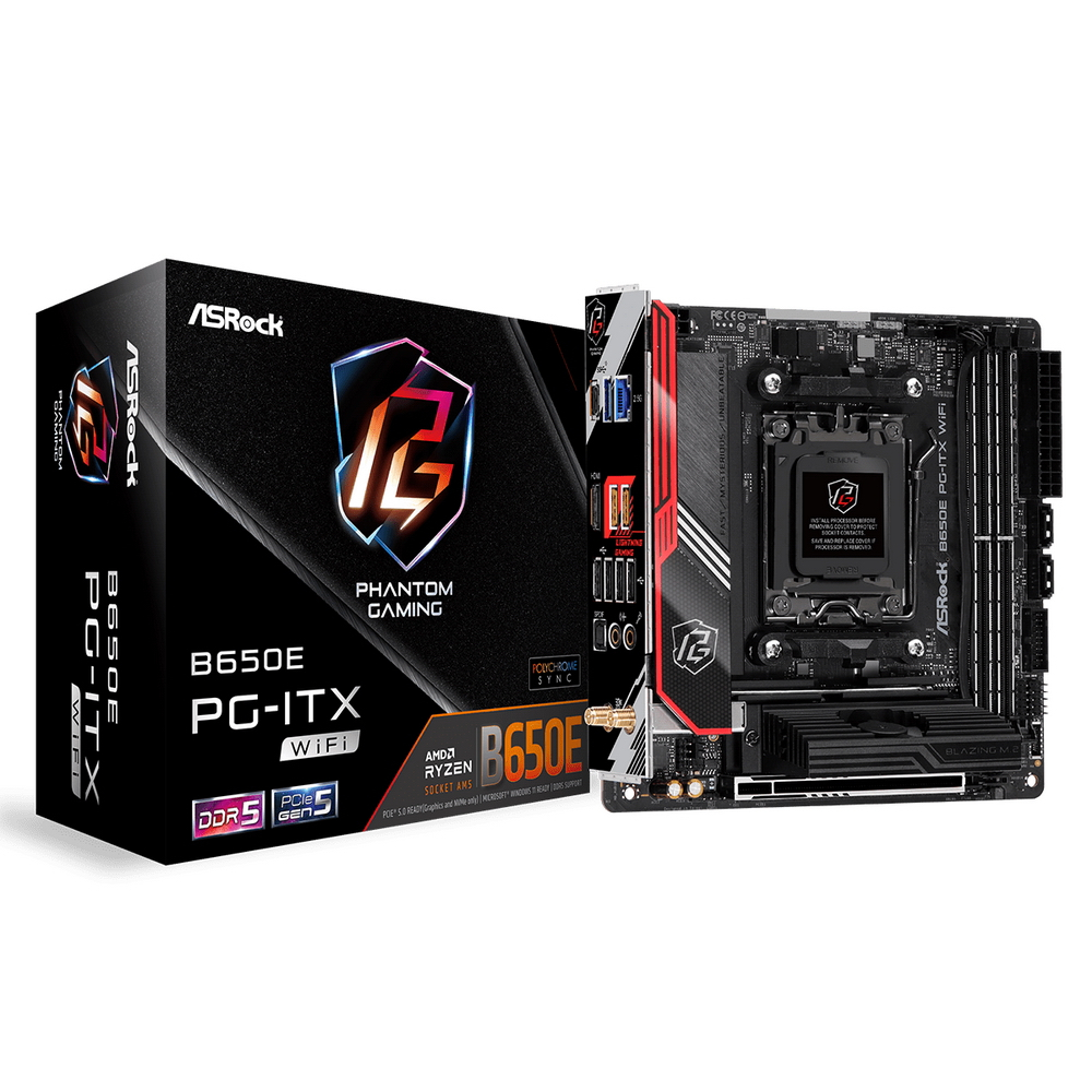 Материнская плата ASRock B650E PG-ITX WIFI