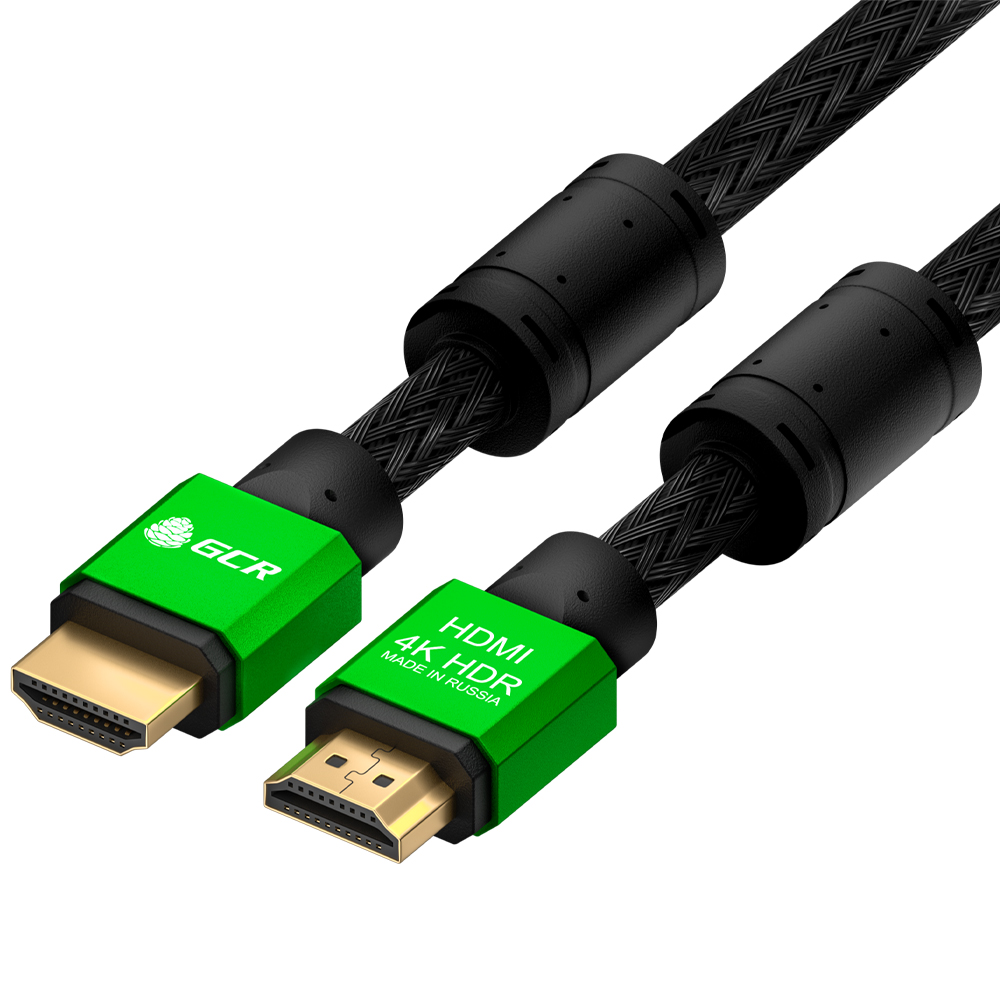 Кабель GCR HDMI - HDMI, 1.2м черный (GCR-51005)