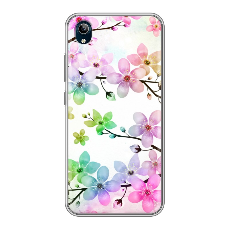 

Чехол для Vivo Y91С/Vivo Y1s с рисунком и защитой камеры, 75778