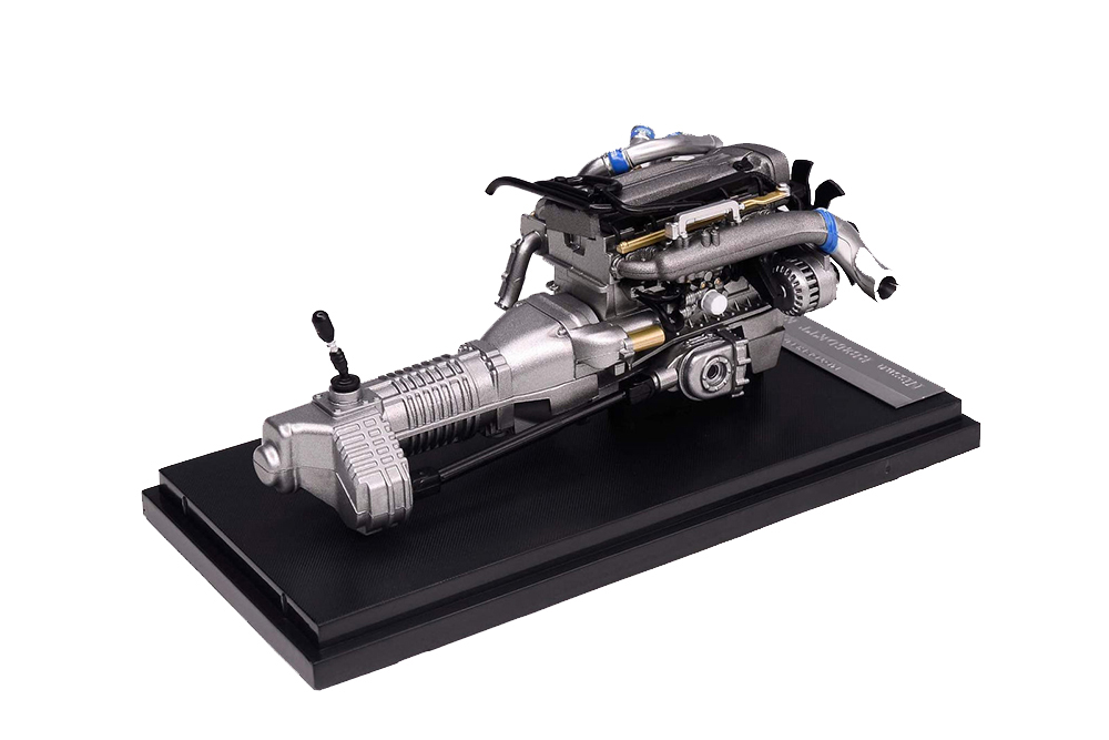 

Модель коллекционная MOTORHELIX Nissan RB26DETT engine / ниссан РБ26 двигатель в боксе