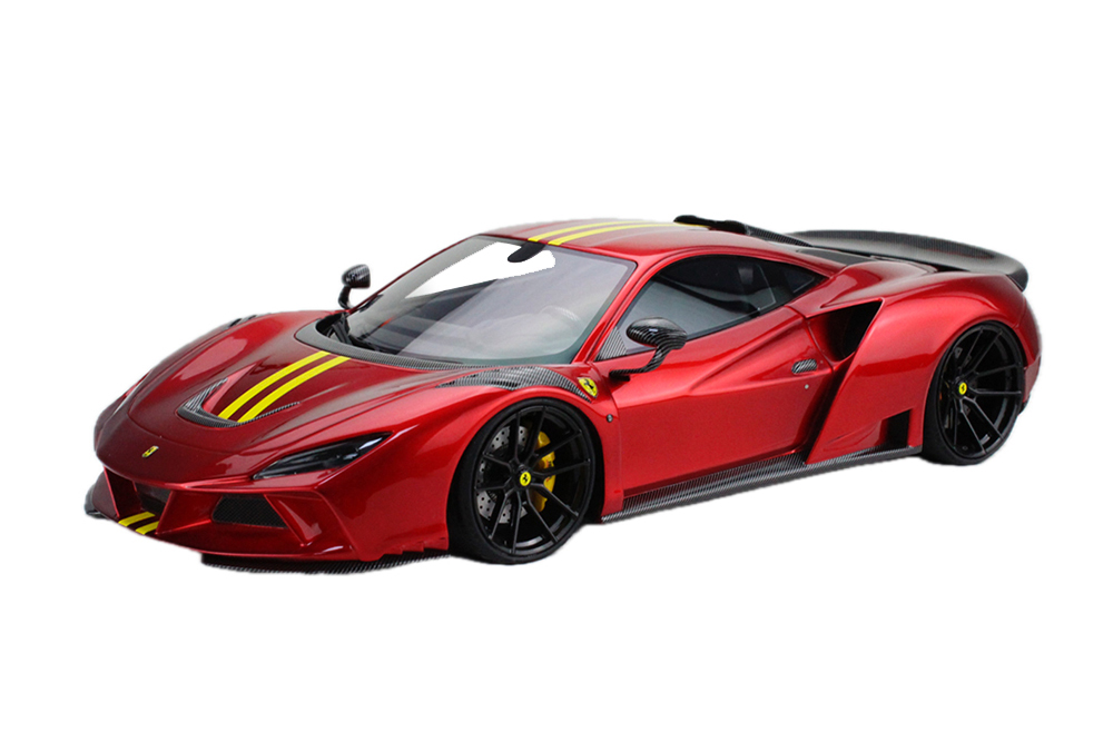 

Ferrari novitec F8 pista 2024 candy red limited 38/199 / феррари Ф8 новитек писта красный