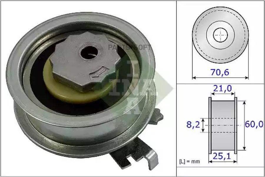 

Ролик Ina 531 0882 10 Ina арт. 531 0882 10